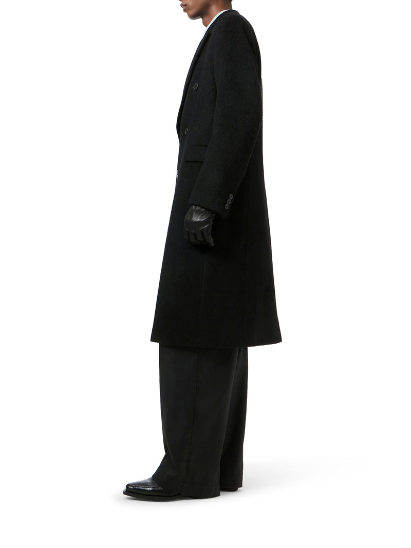 CAPPOTTO WHALE DOPPIOPETTO IN LANA MOHAIR