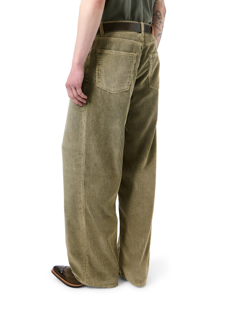 PANTALONI IN VELLUTO A COSTE