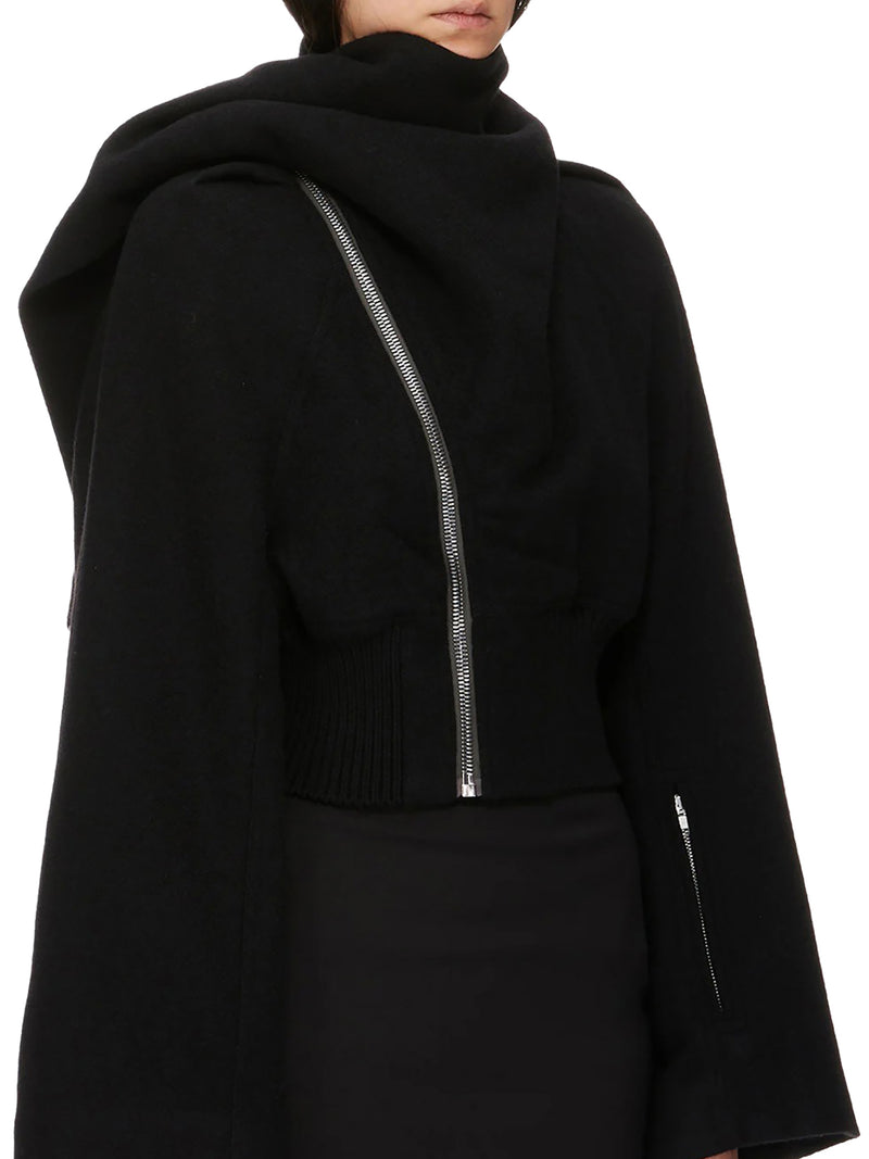 BOMBER SCARF FLIGHT IN LANA COTTA