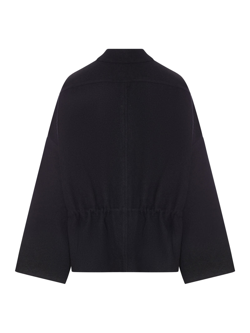 BLOUSON KIMONO IN LANA CON CINTURA