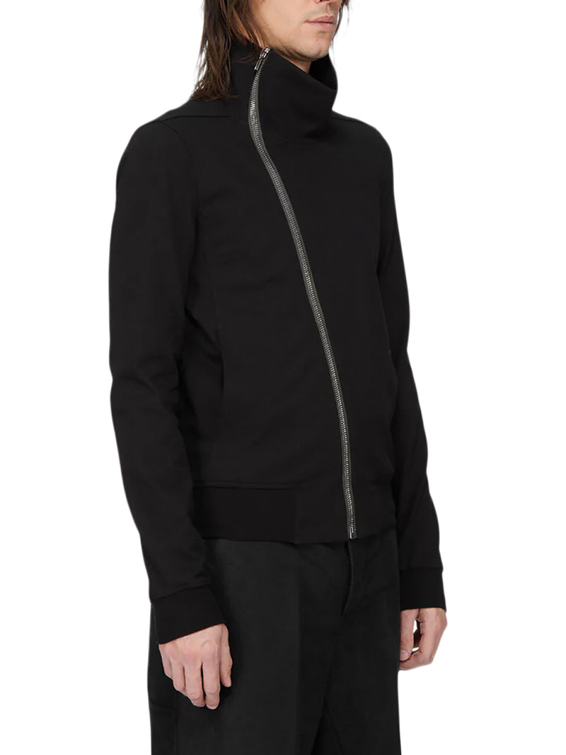FELPA JOGGER BAUHAUS CON ZIP E CAPPPUCCIO