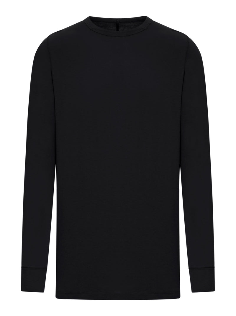 T-SHIRT A MANICA LUNGA IN JERSEY DI COTONE