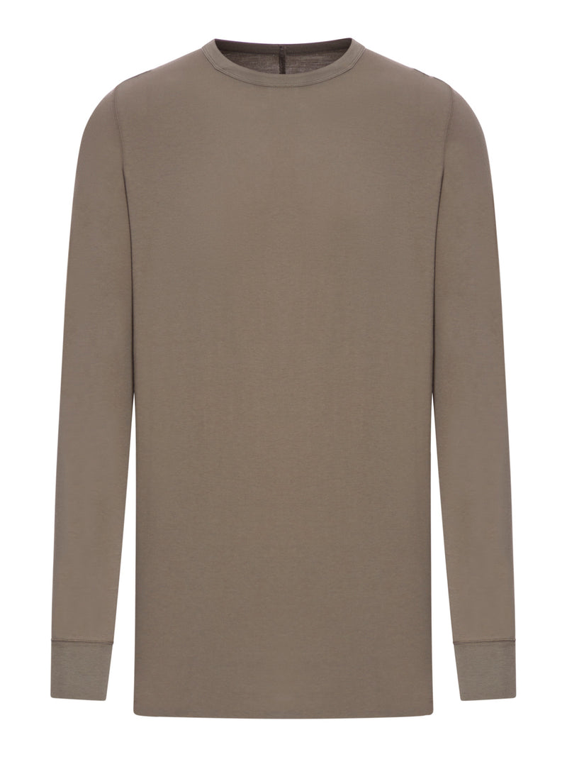 T-SHIRT A MANICA LUNGA IN JERSEY DI COTONE
