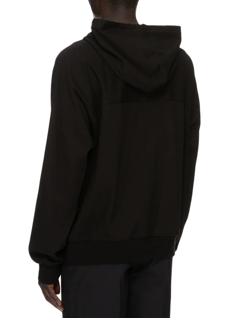 FELPA WINDBREAKER CON CAPPUCCIO E ZIP