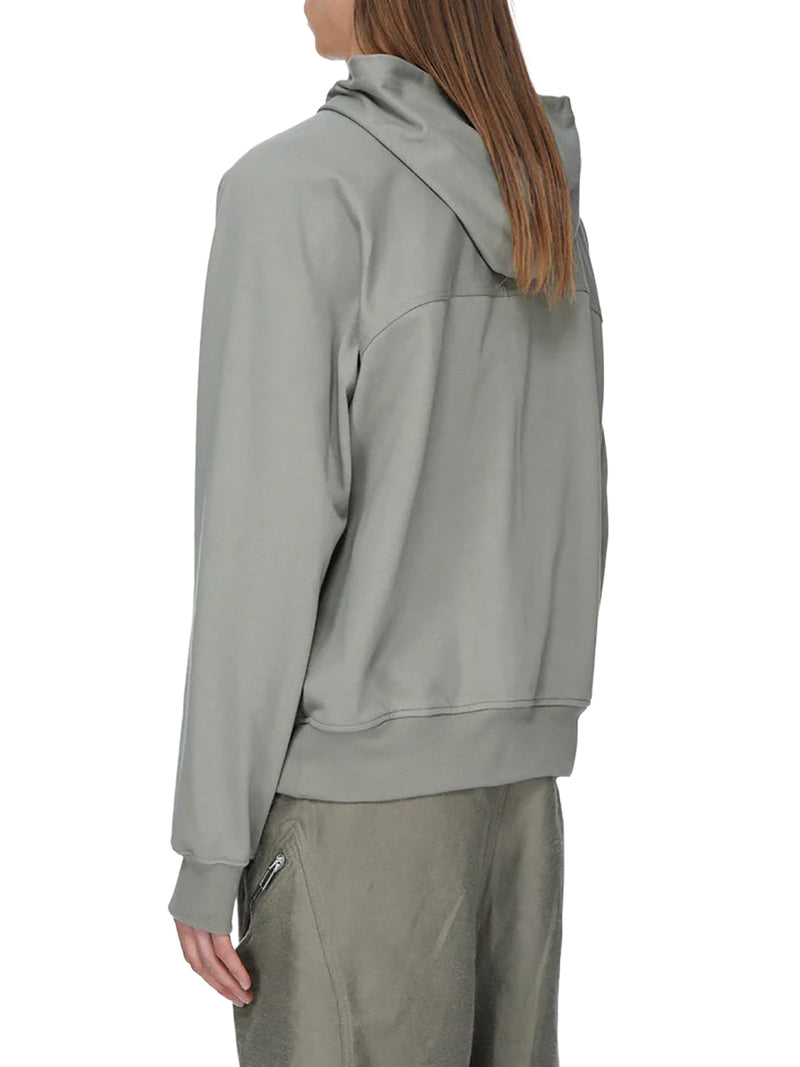 FELPA WINDBREAKER CON CAPPUCCIO E ZIP