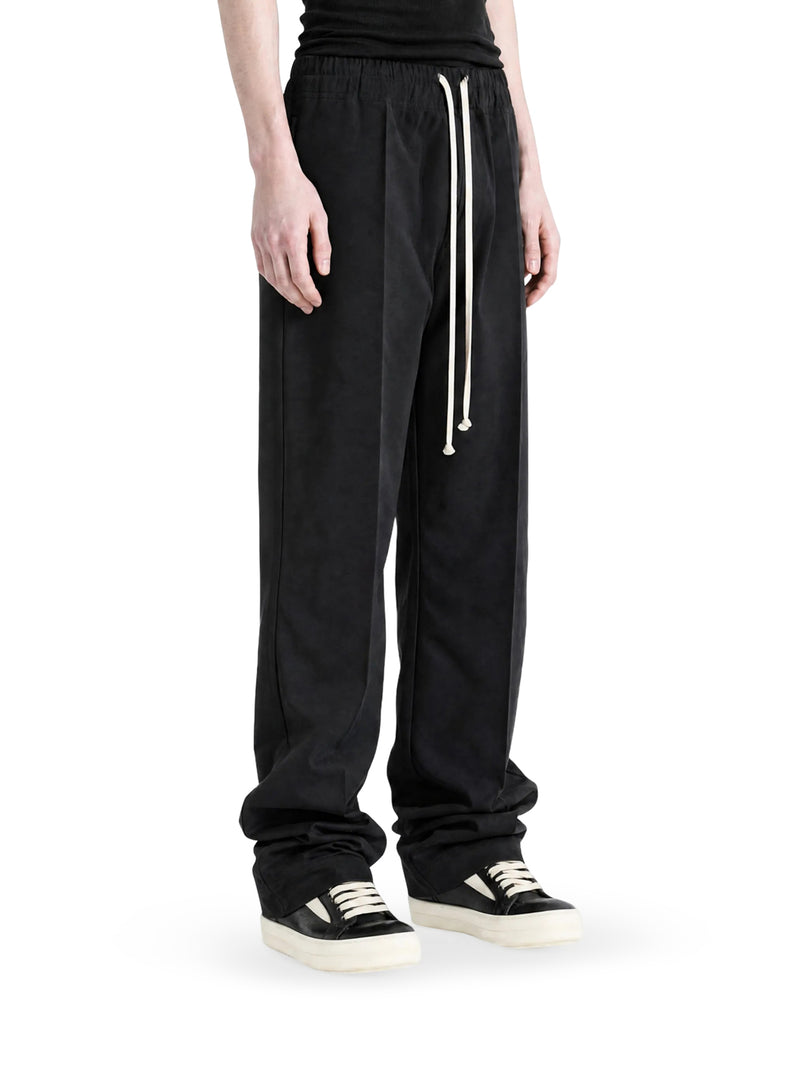PANTALONE DRAWSTRING SLIM IN LANA CON COULISSE
