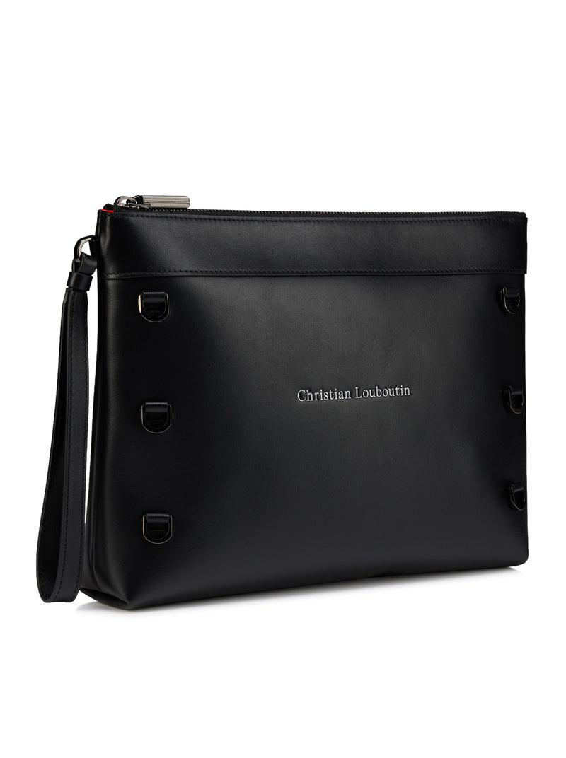 POCHETTE KOSMICA IN PELLE DI VITELLO LISCIA