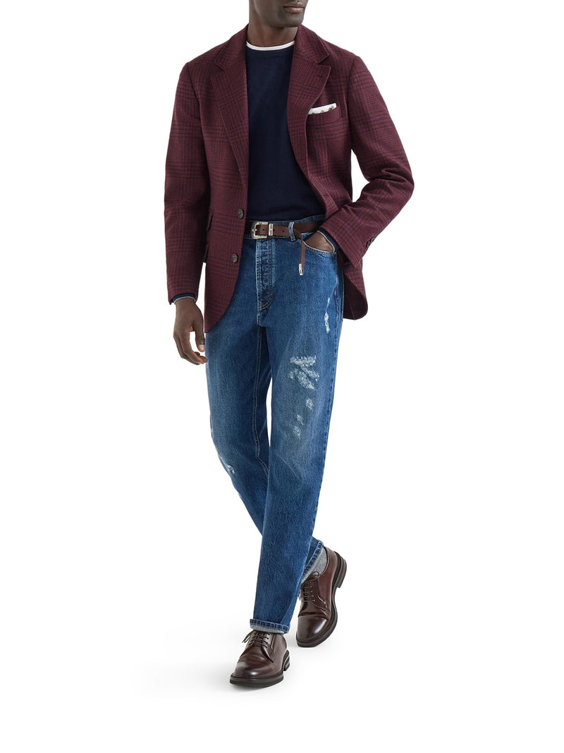 MAGLIONE GIROCOLLLO ESSENTIAL IN CASHMERE