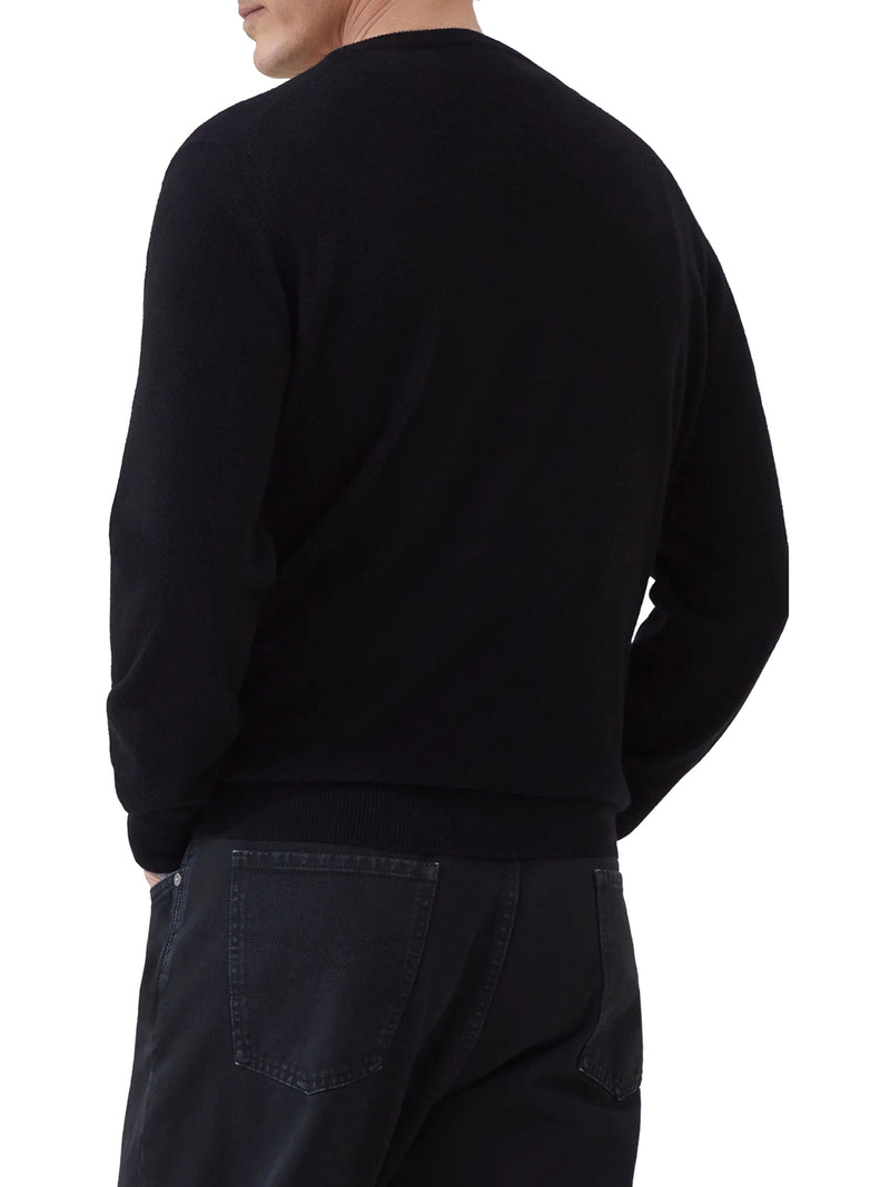 MAGLIONE GIROCOLLLO ESSENTIAL IN CASHMERE