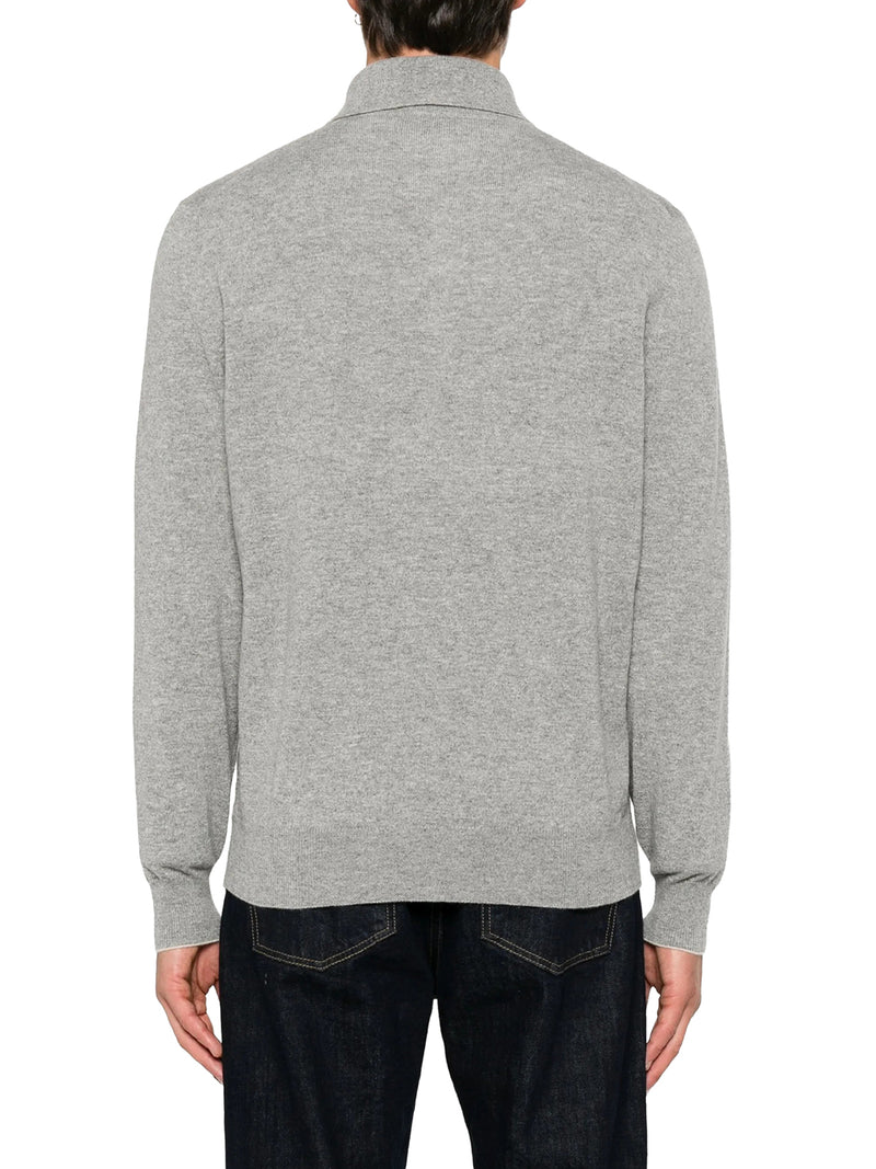 MAGLIA STILE POLO IN CASHMERE