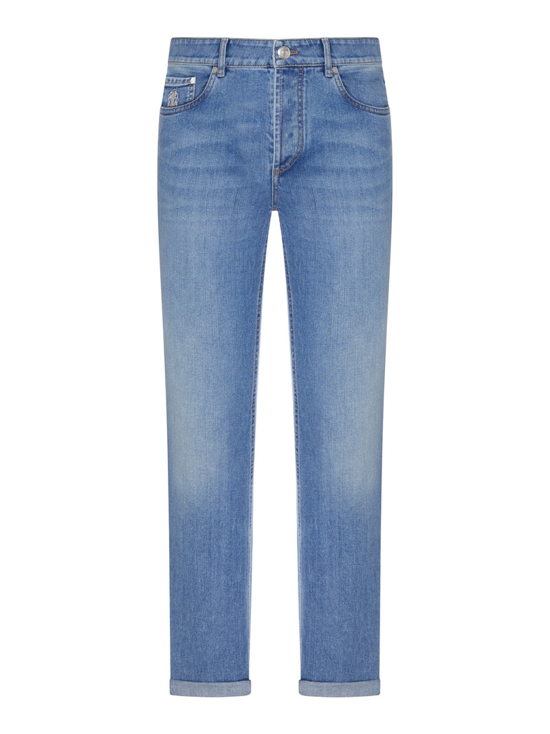 JEANS IN DENIM LAVAGGIO MEDIO