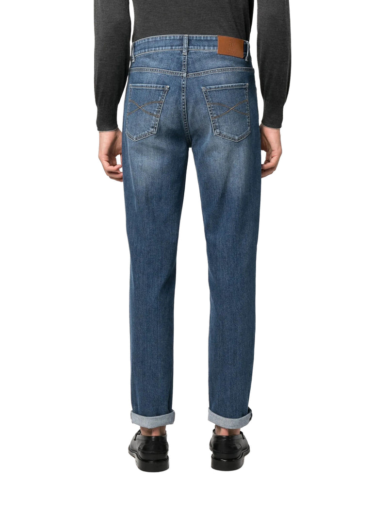 JEANS IN DENIM LAVAGGIO MEDIO