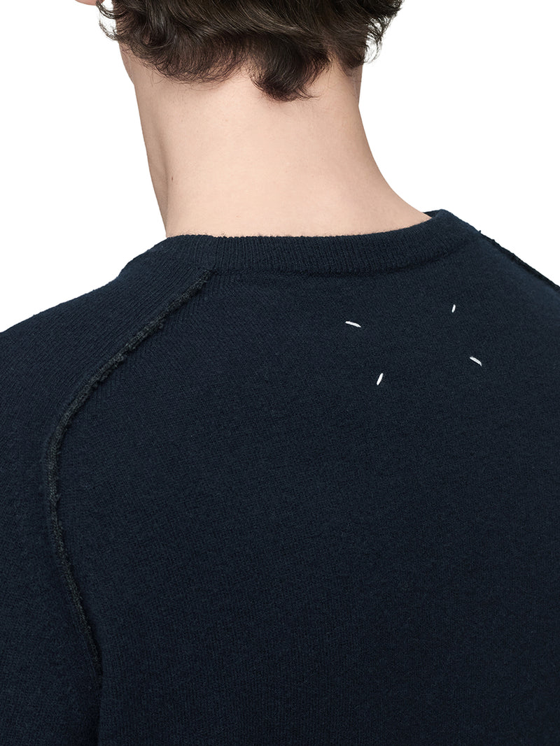 MAGLIA GIROCOLLO IN LANA VERGINE