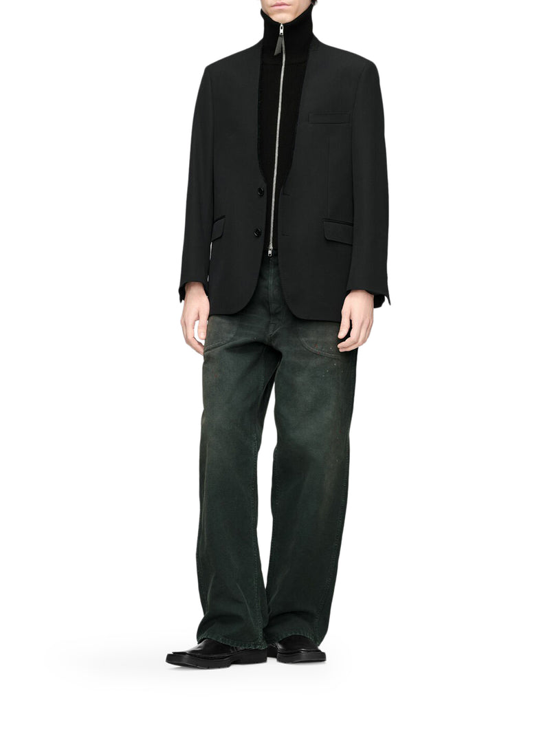 GILET IN MAGLIA CON CERNIERA