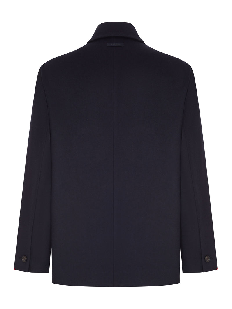 GIACCA IN LANA BEAVER IDROREPELLENTE LORO PIANA