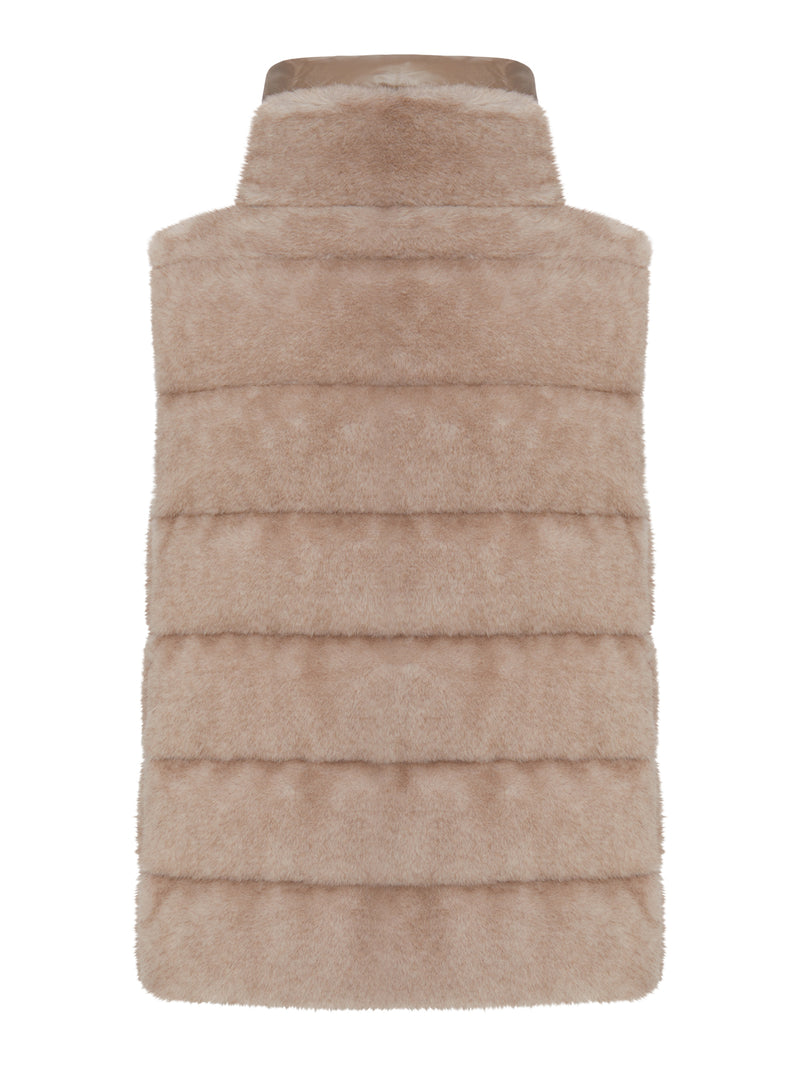 SMANICATO IN ECO-FUR CON ZIP