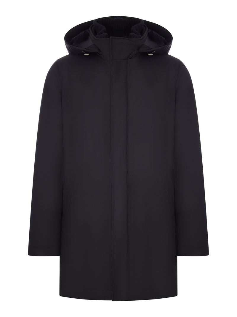 PARKA TECNICO CON CAPPUCCIO