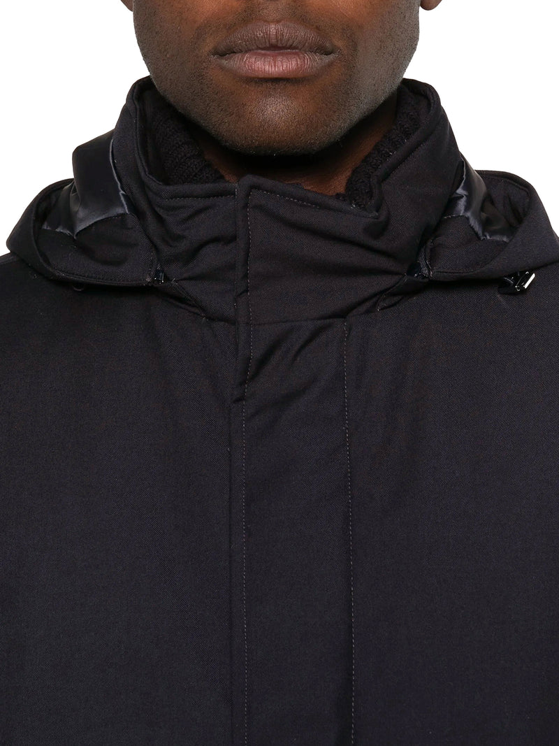 PARKA TECNICO CON CAPPUCCIO