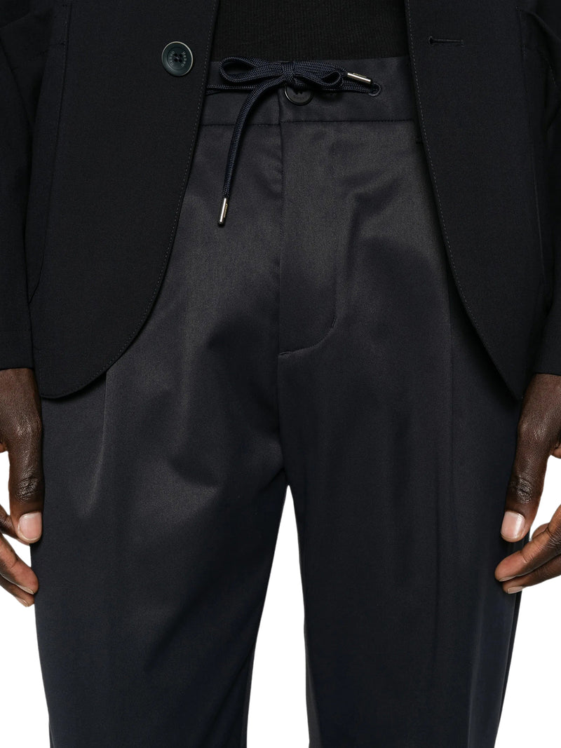 PANTALONE IN TESSUTO TECNICO CON COULISSE