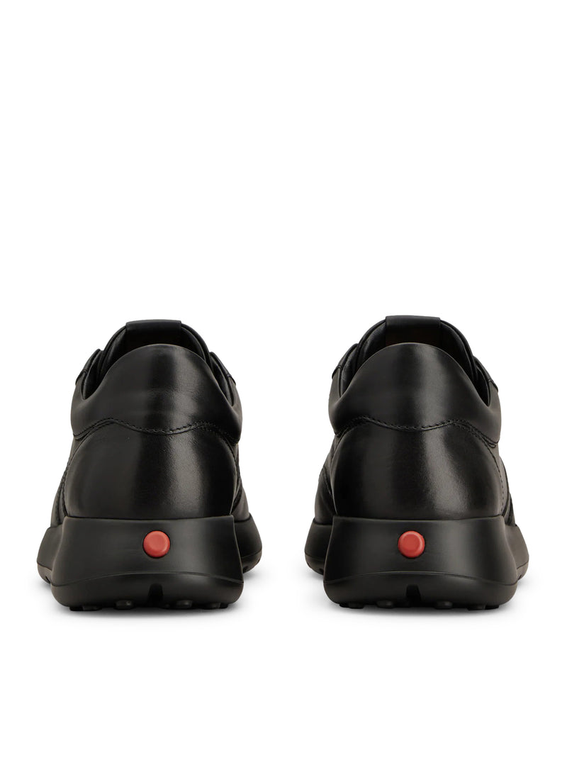 SNEAKERS RED DOT IN PELLE