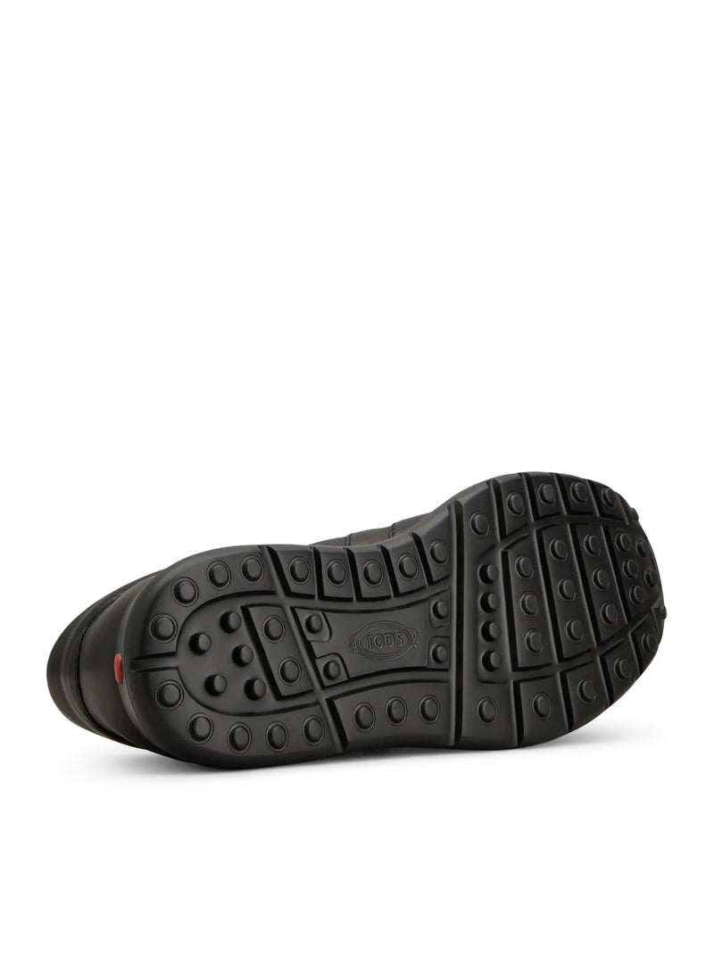 SNEAKERS RED DOT IN PELLE