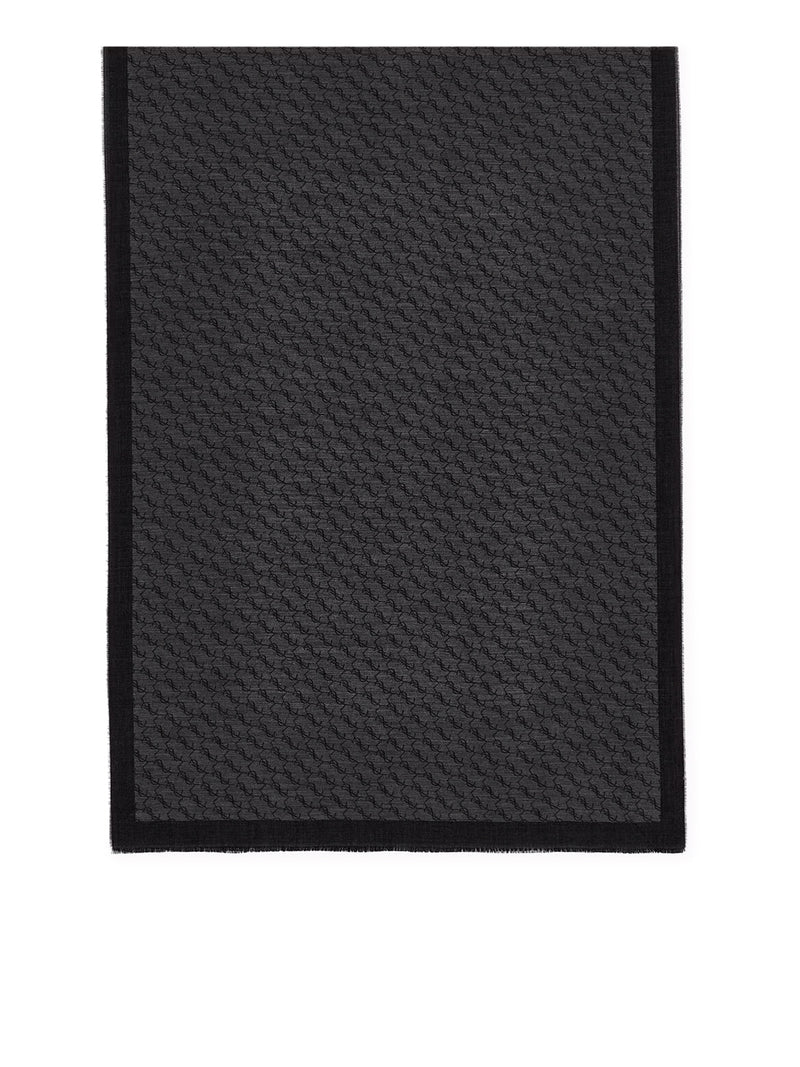 SCIARPA CASSANDRE IN CASHMERE E JACQUARD DI SETA