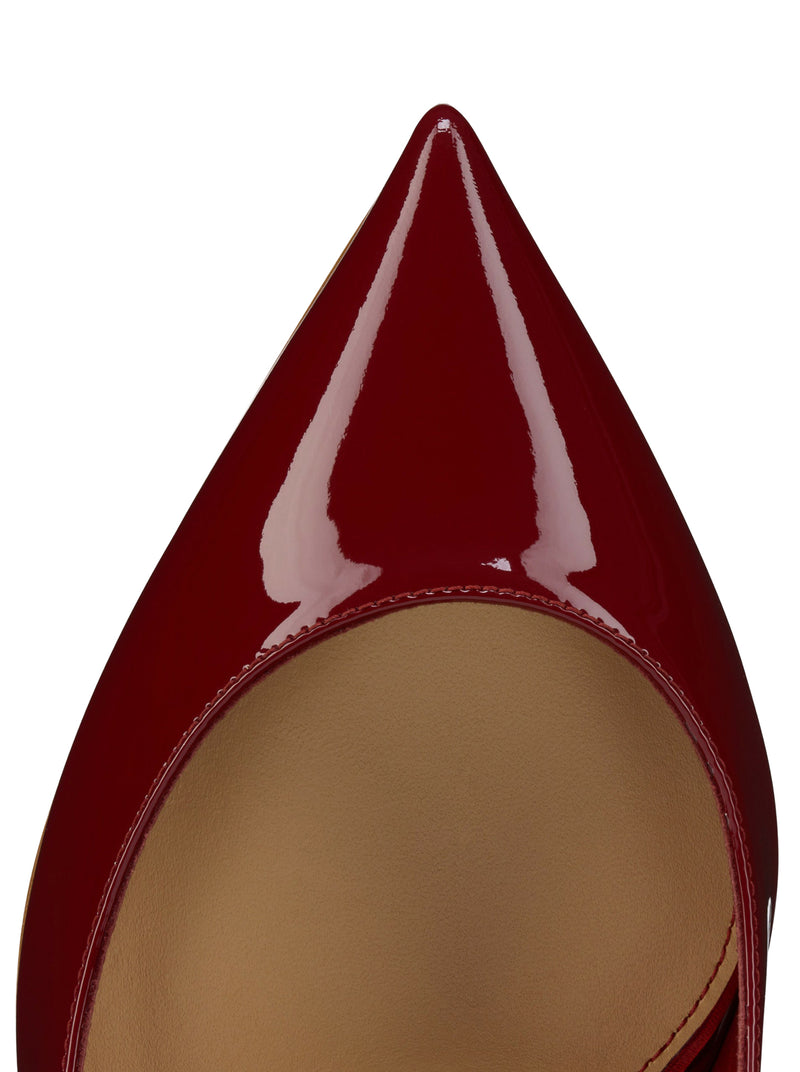 DÉCOLLETÉ LA PIGALLE IN PELLE DI VITELLO VERNICIATA