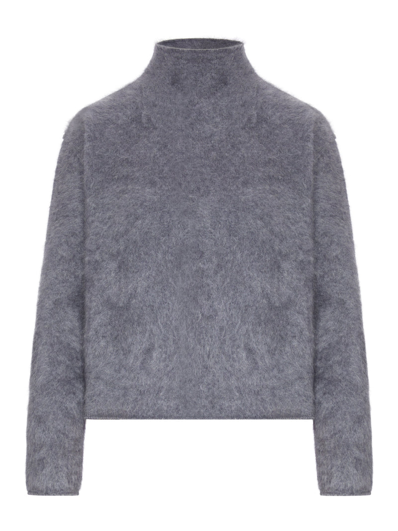 MAGLIA SANDY IN CASHMERE SPAZZOLATO