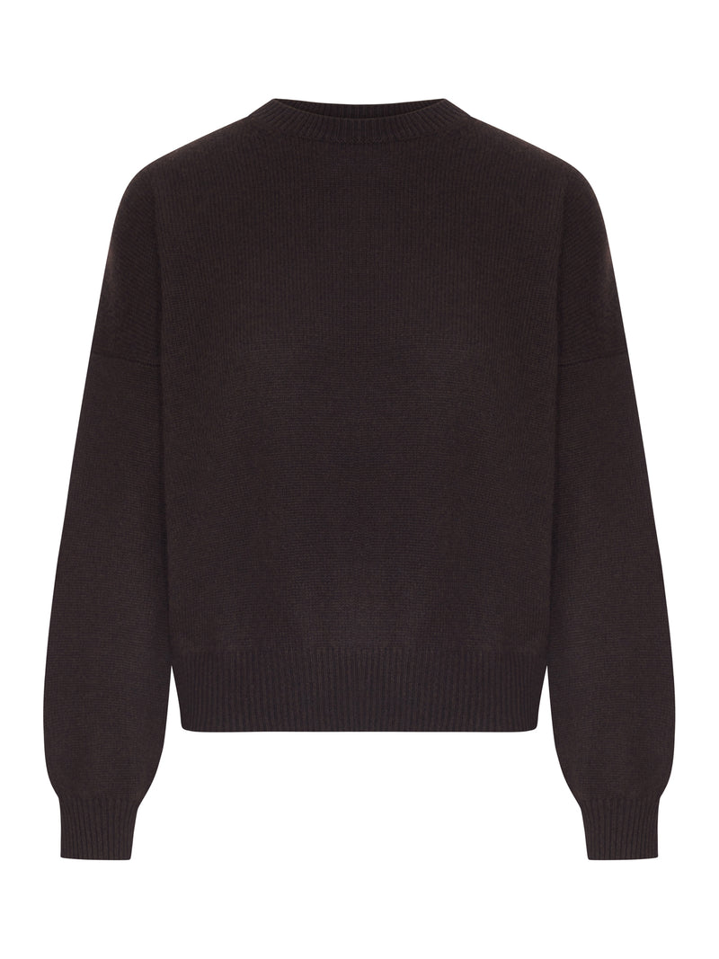 MAGLIA VEIRA IN CASHMERE CON MANICA AMPIA