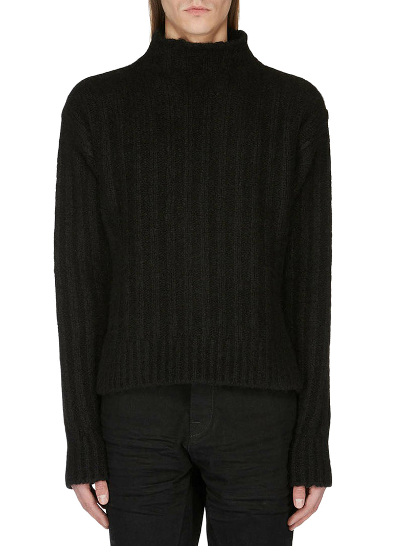 MAGLIONE A COLLO ALTO IN MAGLIA