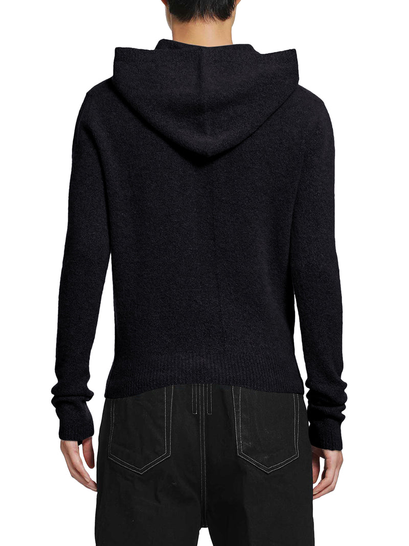 MAGLIA CON CAPPUCCIO IN MAGLIA