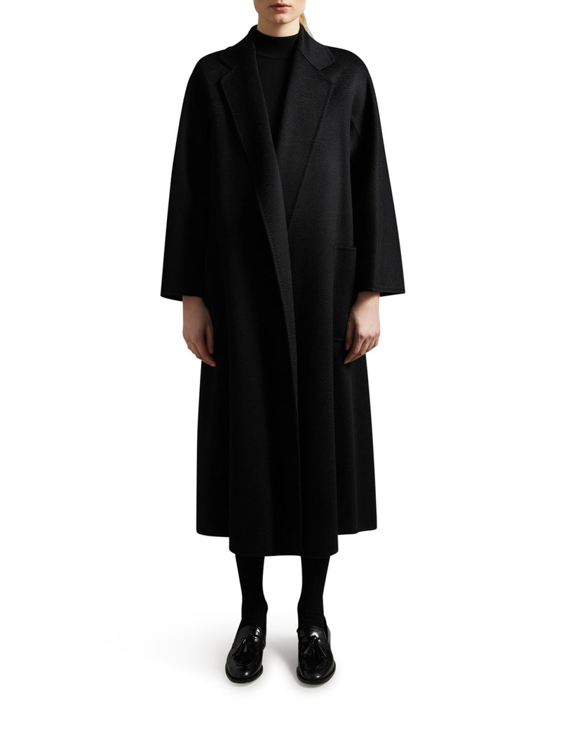 CAPPOTTO LUDMILLA IN LANA CON CINTURA IN VITA
