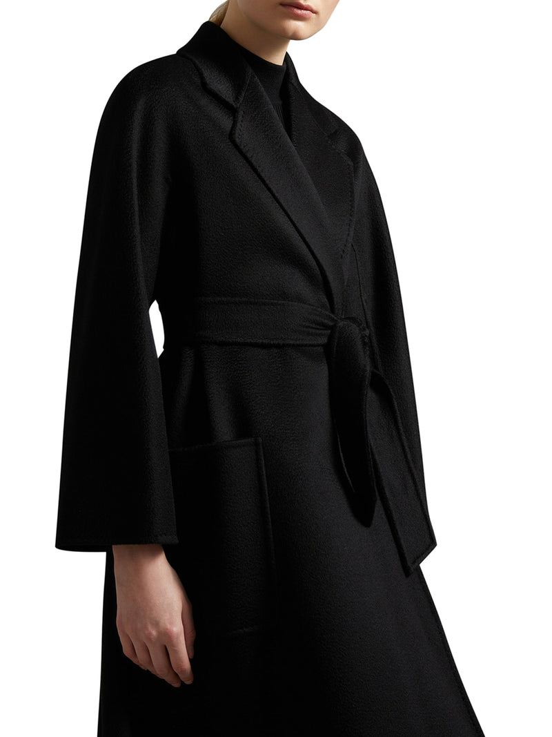 CAPPOTTO LUDMILLA IN LANA CON CINTURA IN VITA