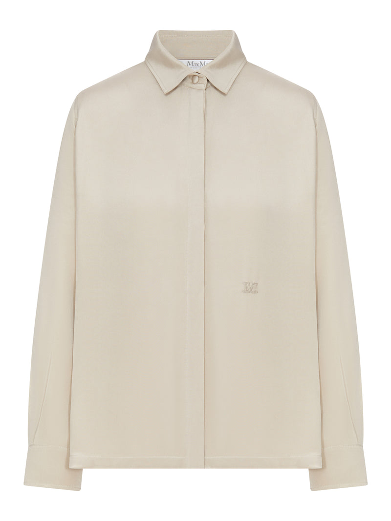 CAMICIA IN CRÊPE DE CHINE DI SETA