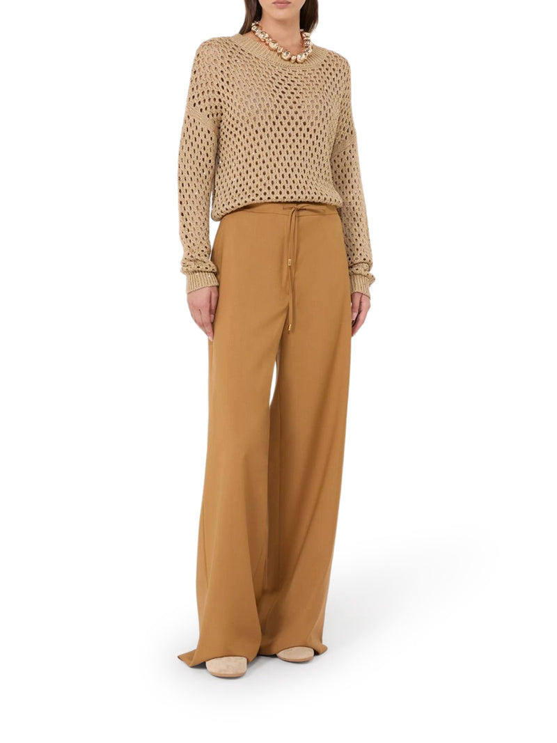 PANTALONE IN TELA DI LANA LEGGERA