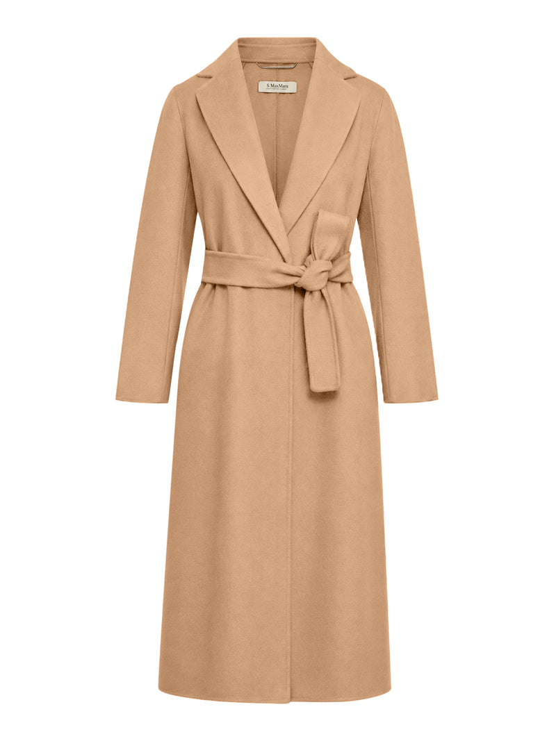 CAPPOTTO MIDI ESTURIA IN DRAP DI LANA