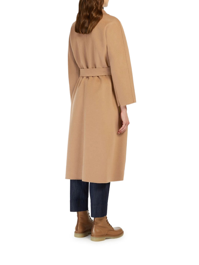 CAPPOTTO MIDI ESTURIA IN DRAP DI LANA