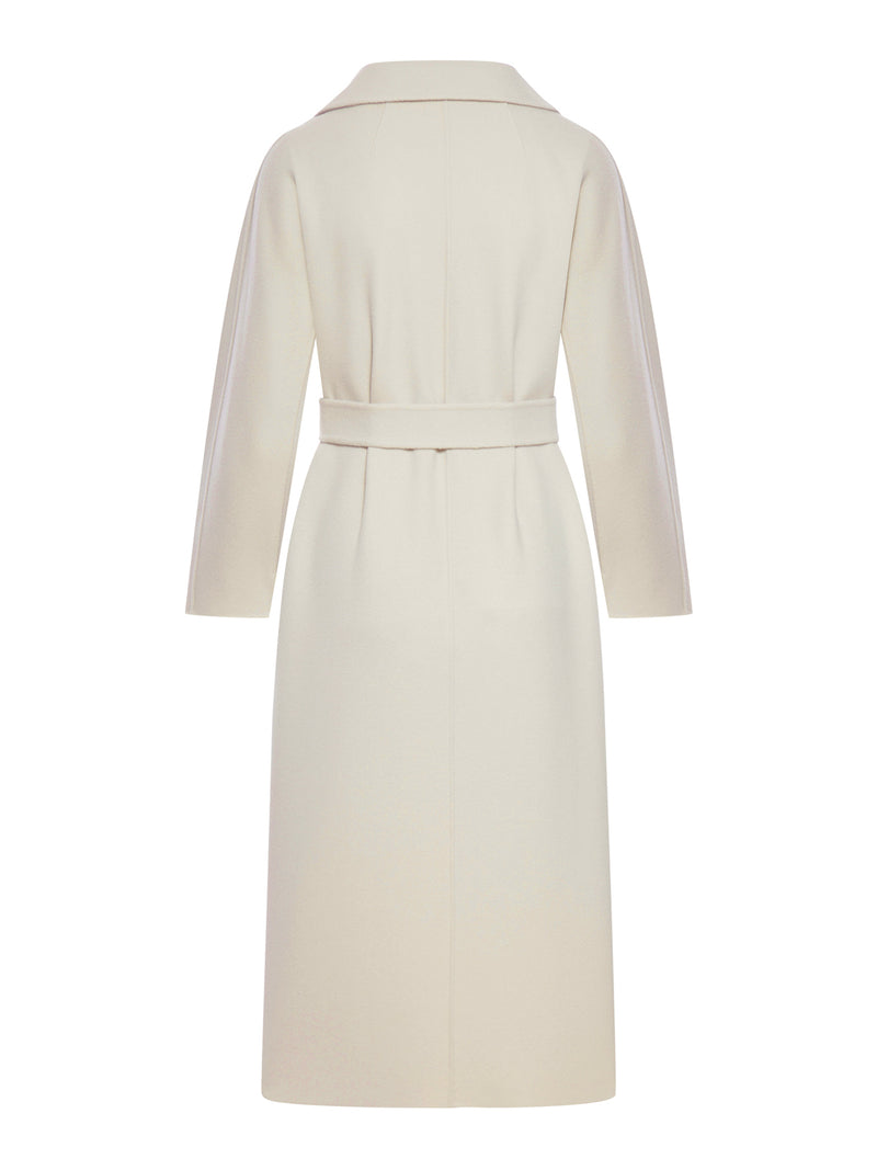 CAPPOTTO MIDI ESTURIA IN DRAP DI LANA