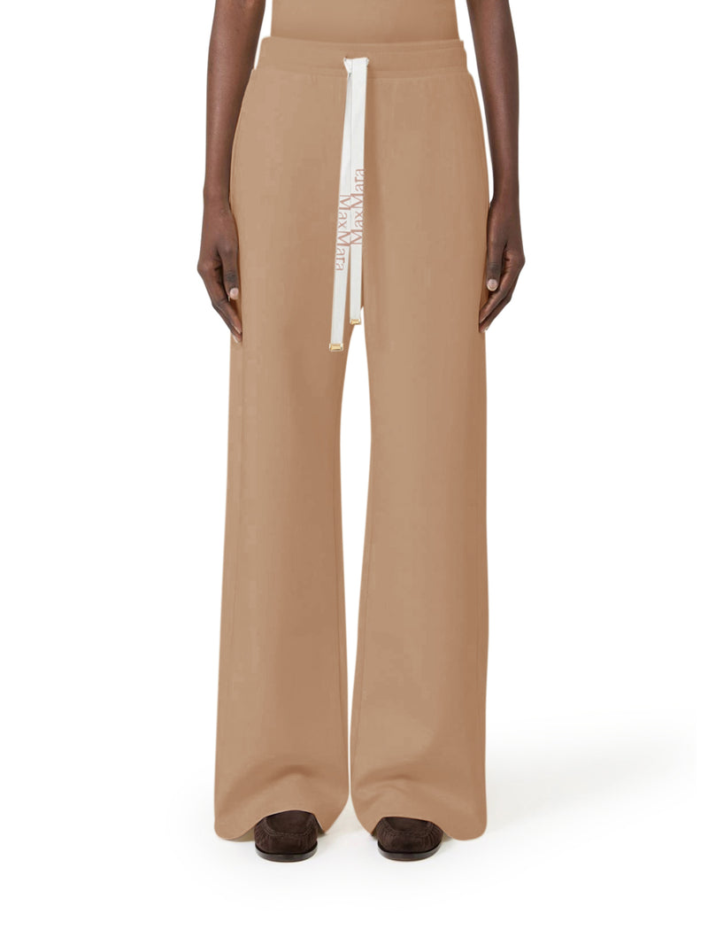 PANTALONE AMPIO IN JERSEY DOUBLE