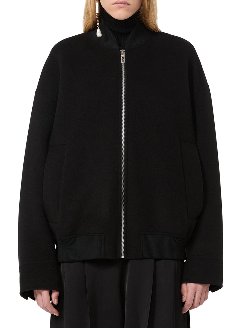 BOMBER IN DOUBLE DI PURA LANA