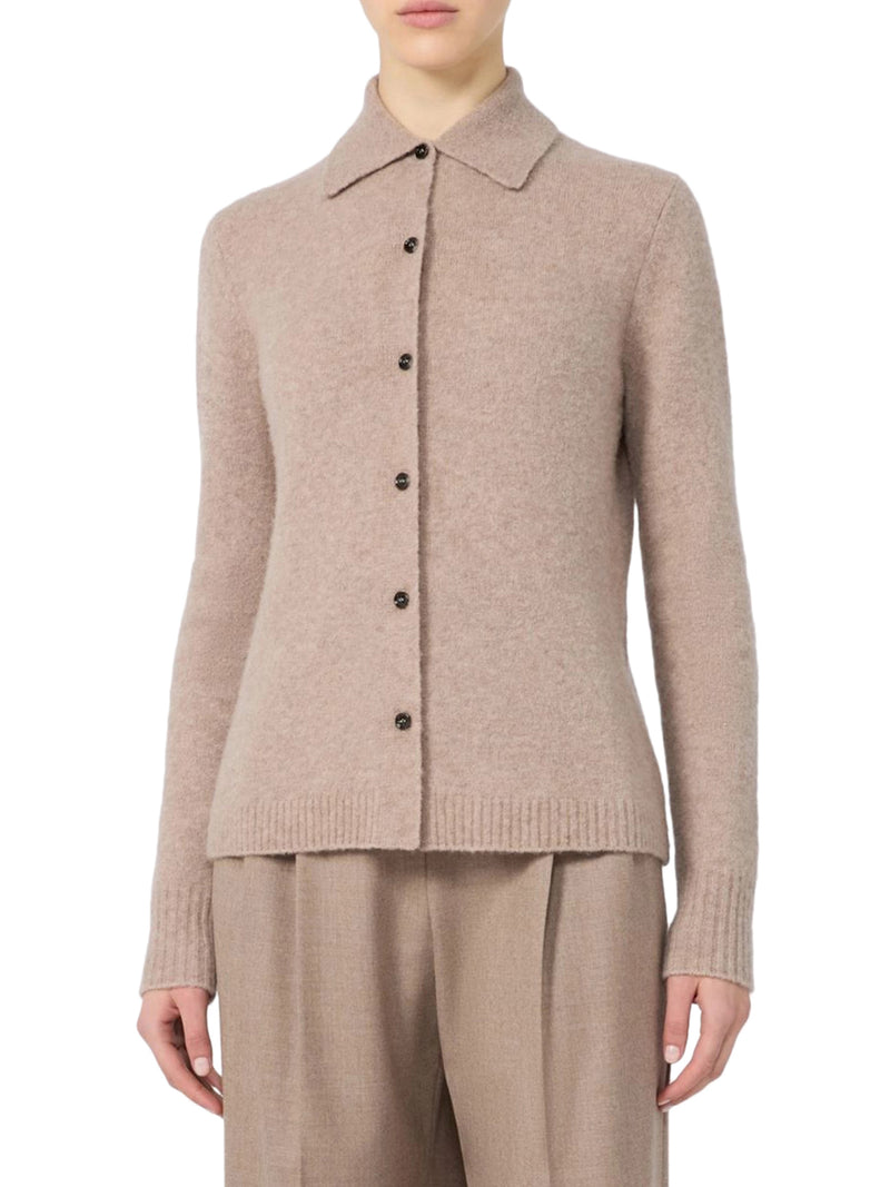 CARDIGAN CON COLLETTO