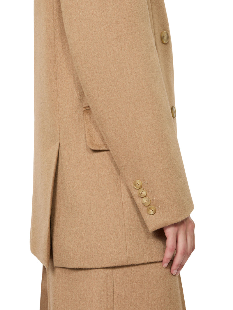 OLIMPIA JACKET IN CAMMELLO ZIBELLINATO