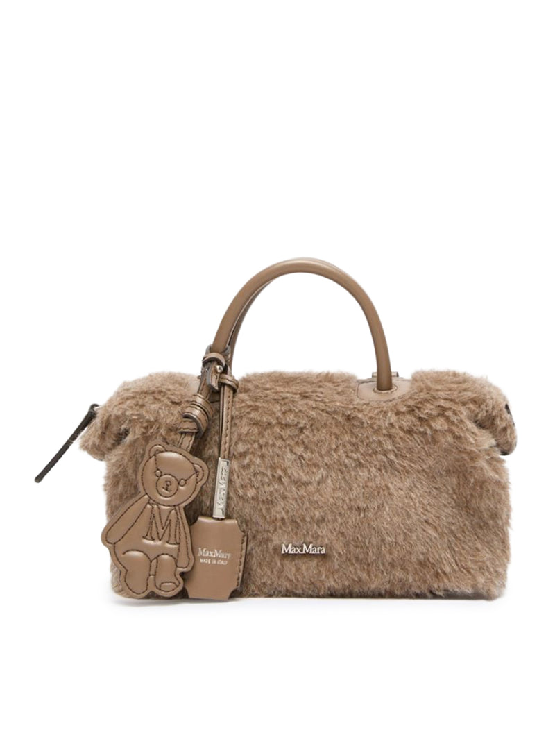 BAULETTO PICCOLO IN TEDDY DI ALPACA E CACHEMIRE