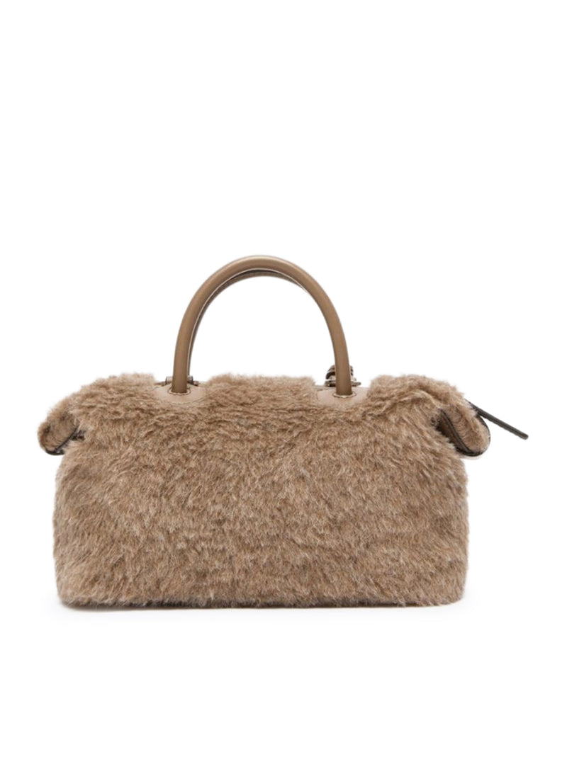 BAULETTO PICCOLO IN TEDDY DI ALPACA E CACHEMIRE