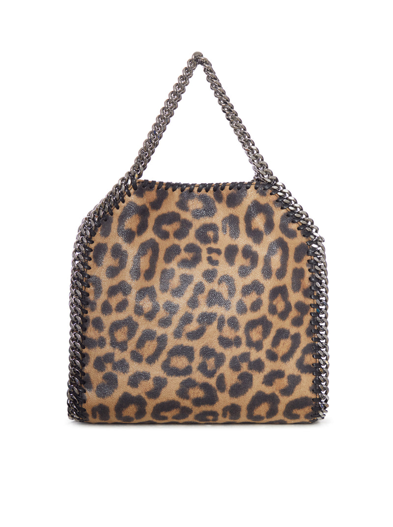 BORSA MINI FALABELLA LEOPARDATA