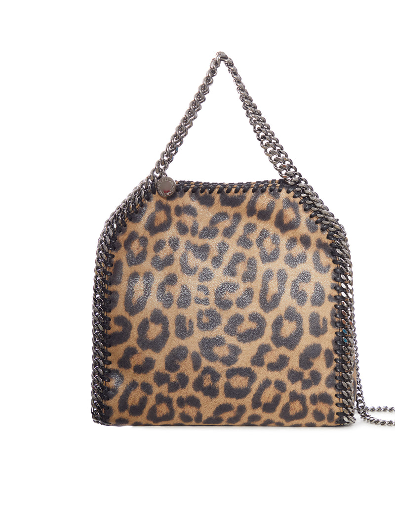 BORSA MINI FALABELLA LEOPARDATA