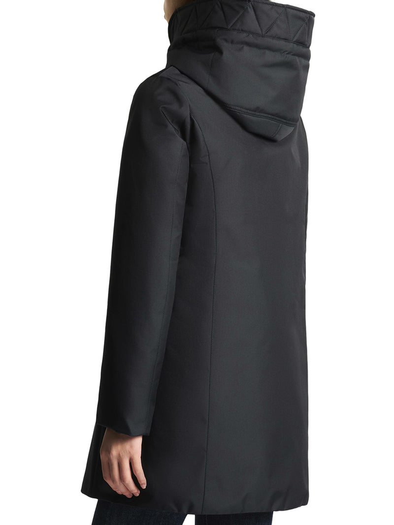 TOGGLE COAT IN GABARDINE TECNICO