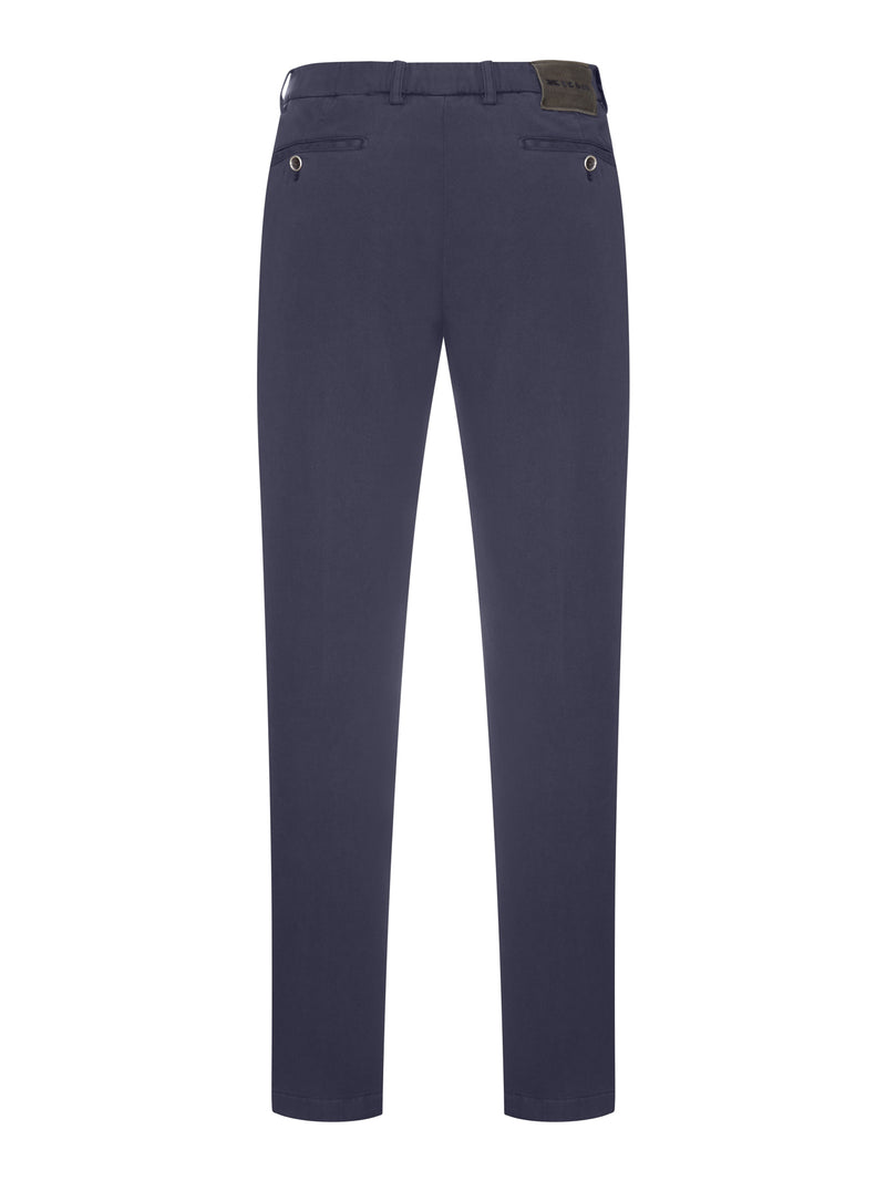 PANTALONI SLIM FIT IN COTONE