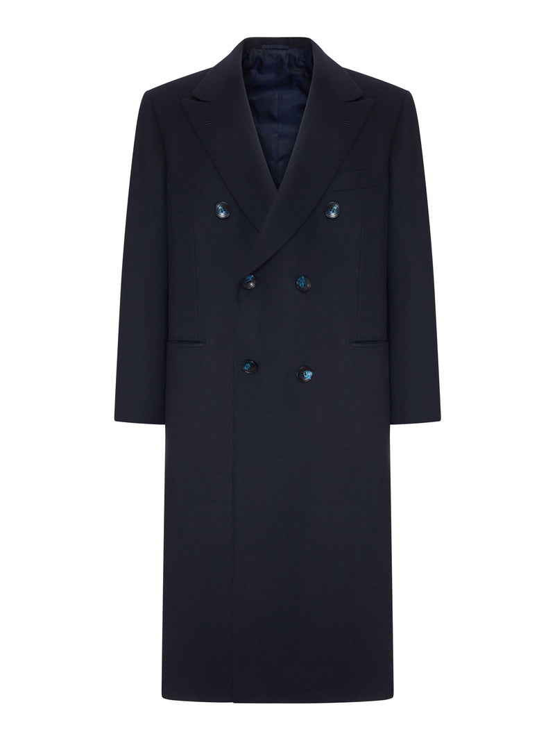 CAPPOTTO DOPPIOPETTO LUNGO IN CASHMERE