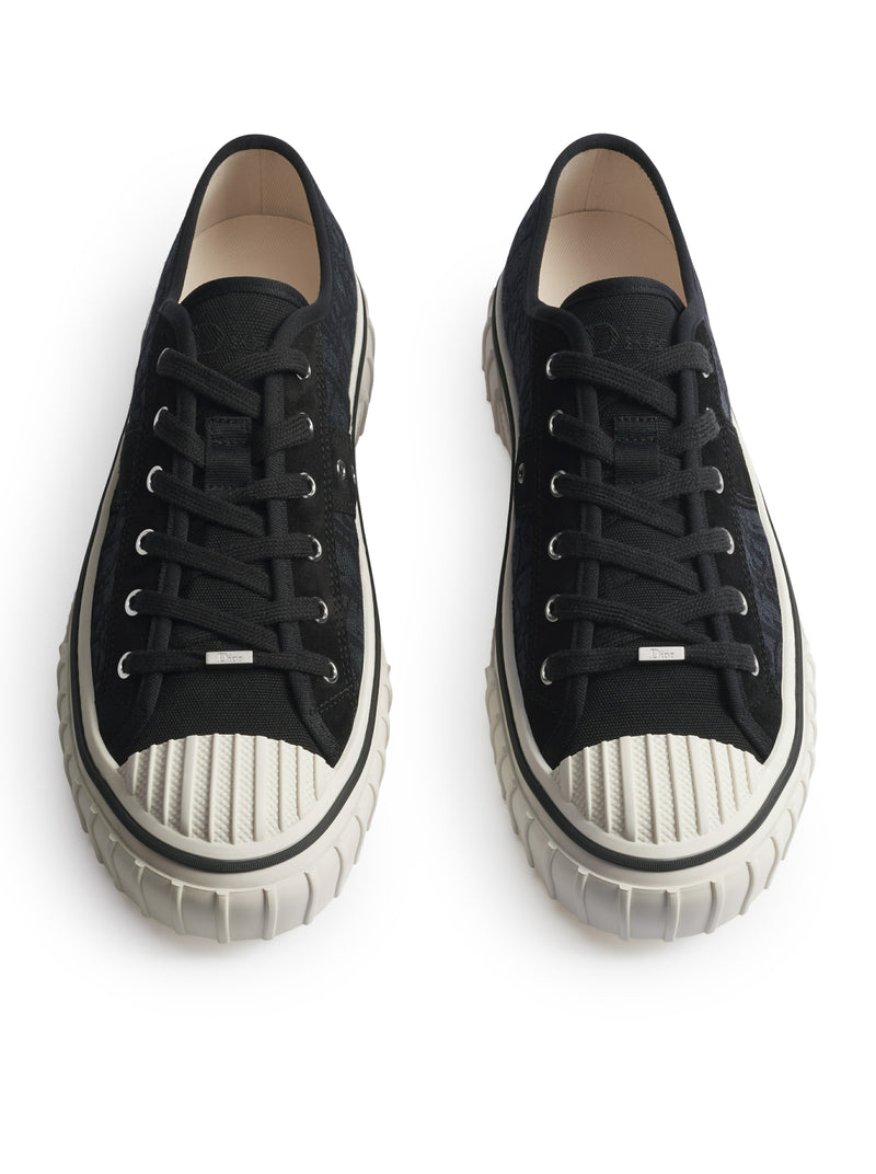 SNEAKER BASSE HOOPER IN JACQUARD OBLIQUE
